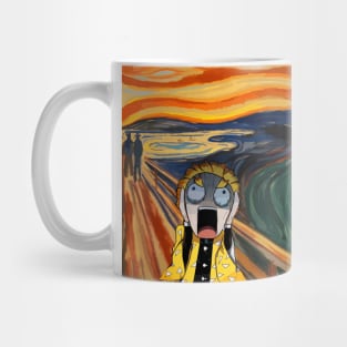 The Scream Zenitsu Mug